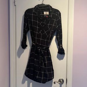 Flannel Shirt Dress